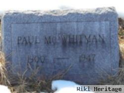 Paul Mc Whitman