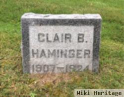 Clair B Haminger