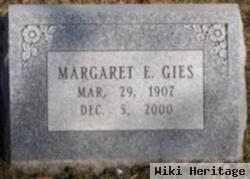 Margaret E Gies