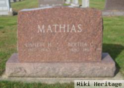 Bertha C Mathias