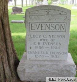 Lucy C Nelson Evenson