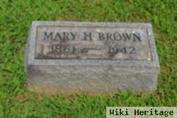 Mary H Brown