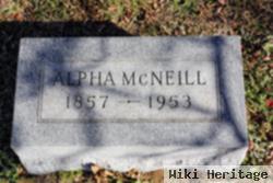 Alpha Cecelia Reast Mcneill