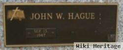 John W Hague