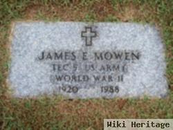 Sgt James Edward Mowen