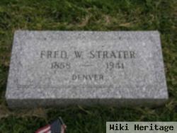 Fred W Strater