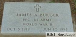 Pfc James A Burger