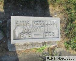 Anna Mccollum Maxwell