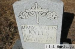 Mary Francis Watts Kyles
