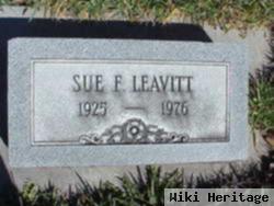 Sue F. Leavitt