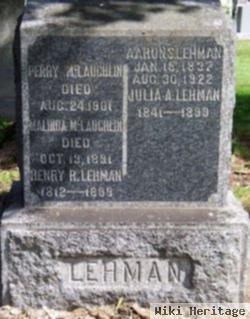 Aaron S Lehman