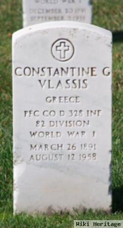 Constantine G Vlassis