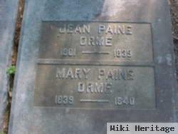 Jean Paine Orme