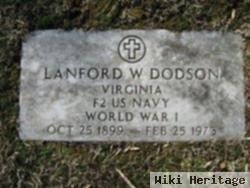 Lanford W Dodson