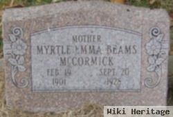 Myrtle Emma Beams Mccormick