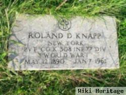 Pvt Roland D. Knapp