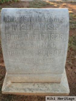 Mathew Hawkins Medlin, Sr