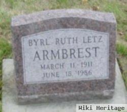 Byrl Ruth Letz Armbrest