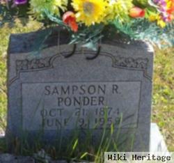 Sampson R Ponder