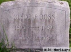 Clyde E Ross