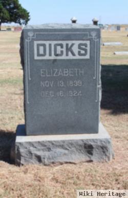 Elizabeth Dicks