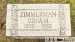 Cora M Berger Zimmerman