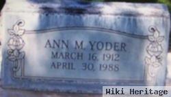 Ann M. Yoder