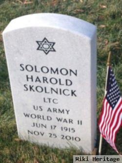 Solomon H Skolnick