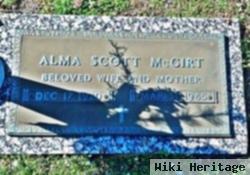 Alma Scott Mcgirt