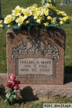 Thelma A. Marr