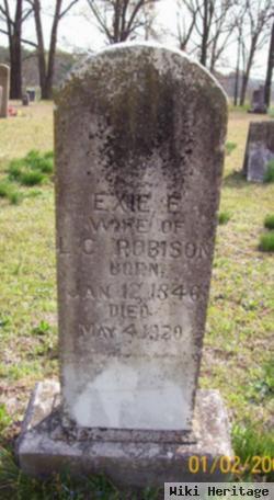 Exie Evelyn Sugg Robinson