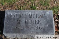 Alice Morse Mcclure