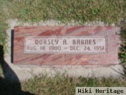 Dorsey A. Barnes