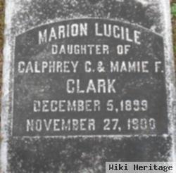 Marion Lucile Clark