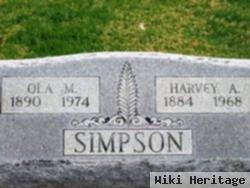 Harvey Albert "pap" Simpson