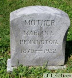 Marian F. Bell Pennington