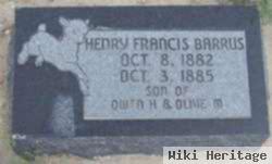 Henry Francis Barrus