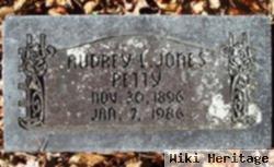 Audrey L. Jones Petty