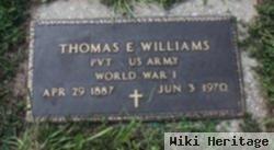 Thomas E Williams