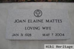 Joan Elaine Noble Mattes