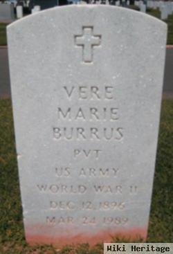 Vere Marie Burrus