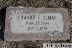 Edward F Zemke