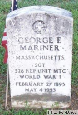 Sgt George E Mariner