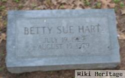 Betty Sue Hardin Hart