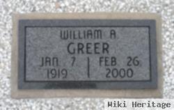 William A Greer