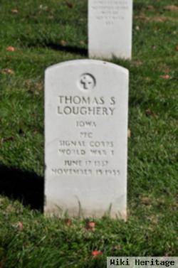 Thomas S Loughery