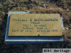 Thelma Edward Richardson