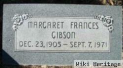 Margaret Frances Gibson