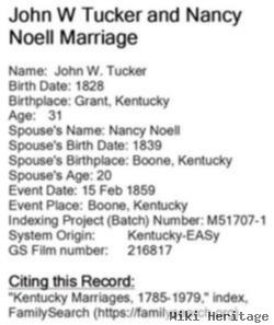 Nannie Noel Tucker