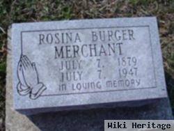 Rosina Burger Merchant